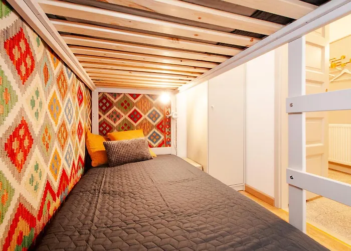 Spacious Family Along River Side, In The Heart Of Buda Budapest